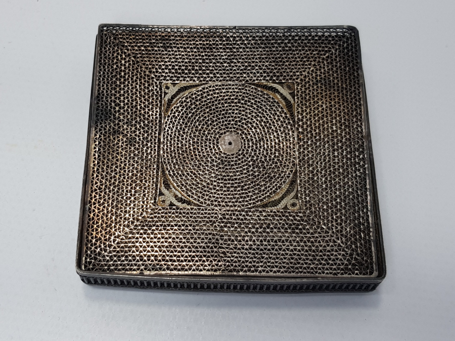 OSMANLI DÖNEMİ TELKARİ İŞÇİLİKLİ ESERİ İSTANBUL SİGARA TABAKASI