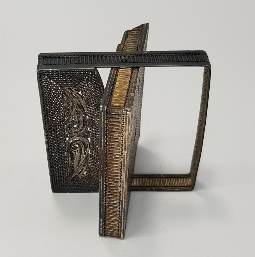 OSMANLI DÖNEMİ TELKARİ İŞÇİLİKLİ ESERİ İSTANBUL SİGARA TABAKASI