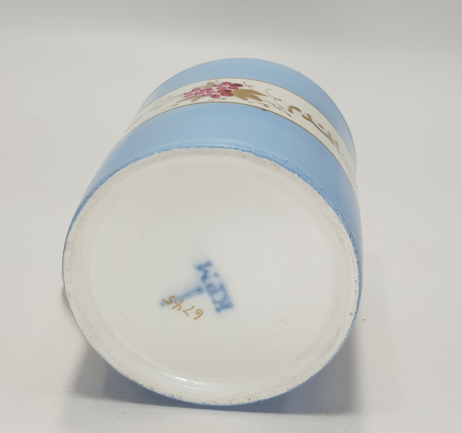 OSMANLICA AFİYET OLSUN EFENDİM YAZILI KLM KUPA