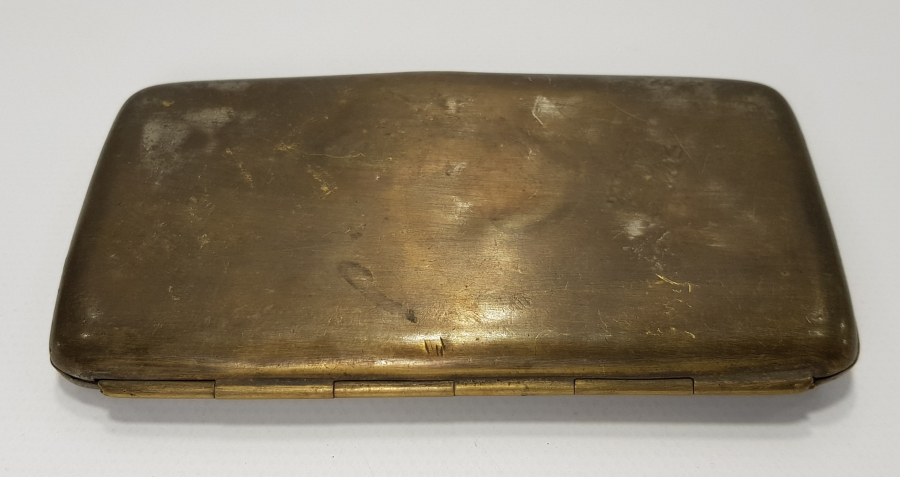 OSMANLI DÖNEMİ 1337 TARİHLİ ASKER SİGARA TABAKASI