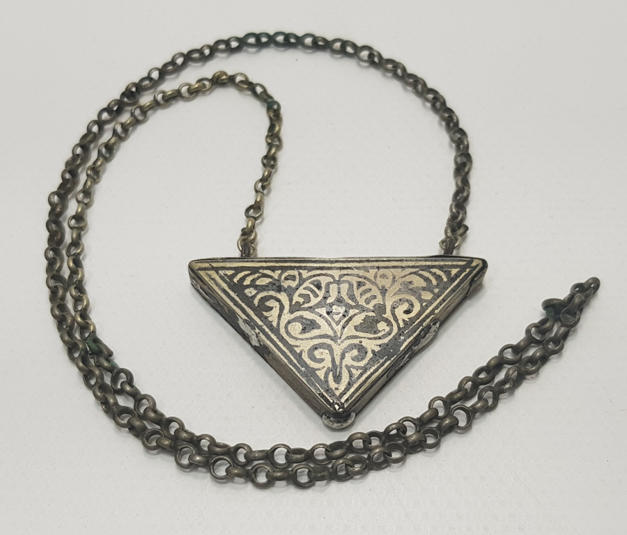 OSMANLI DÖNEMİ SAVATLI GÜMÜŞ HAMAYIL