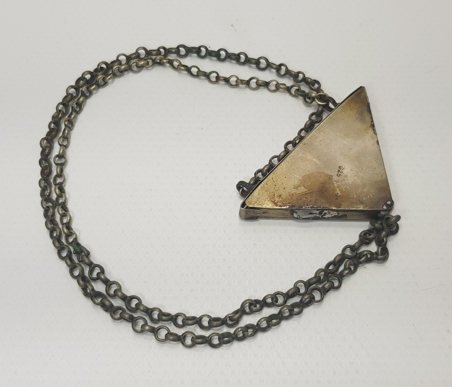 OSMANLI DÖNEMİ SAVATLI GÜMÜŞ HAMAYIL