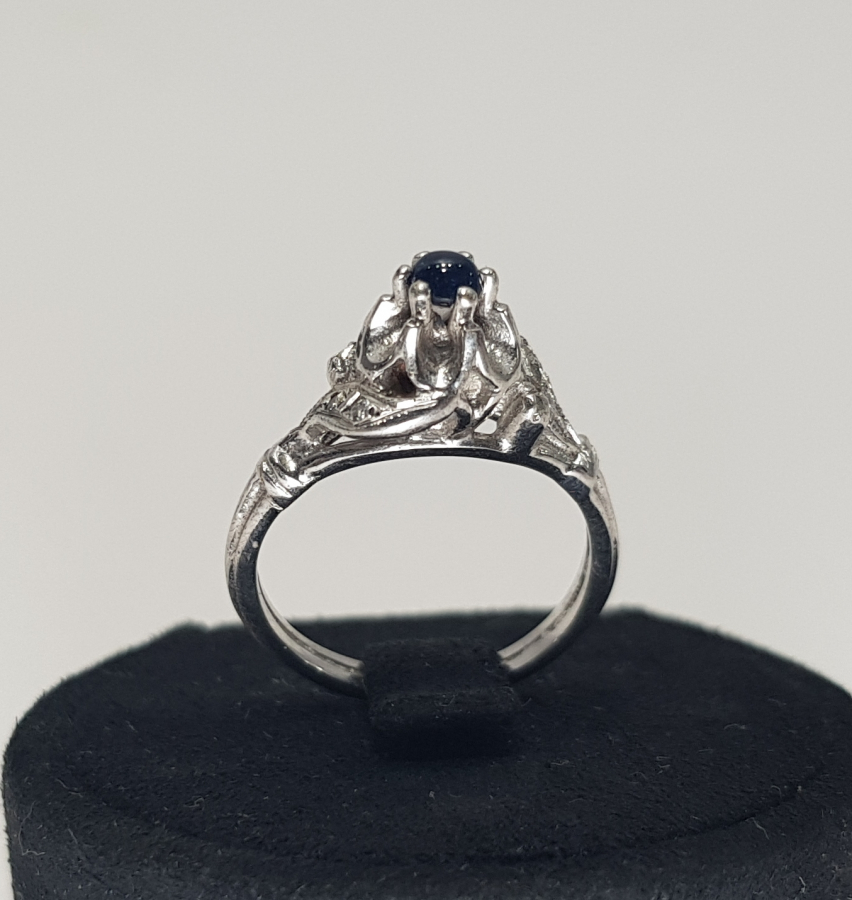 1970'LERDEN PIRLANTALI PLATİN YÜZÜK