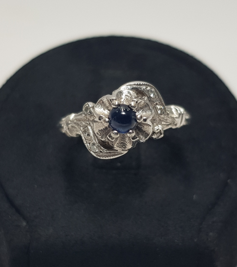 1970'LERDEN PIRLANTALI PLATİN YÜZÜK