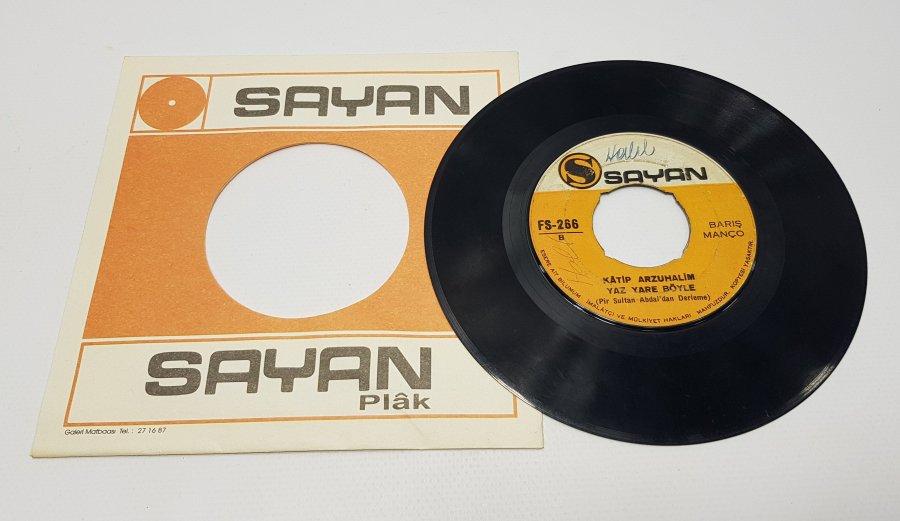 BARIŞ MANÇO 45" PLAK İŞTE HENDEK İŞTE DEVE & KATİP ARZUHALİM