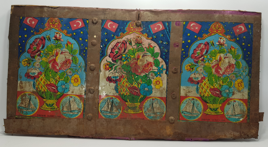 ERMANİ USTA KARNİK DERBEKYAN YAPIMI SANDIK ÖNÜ SÜSLERİ