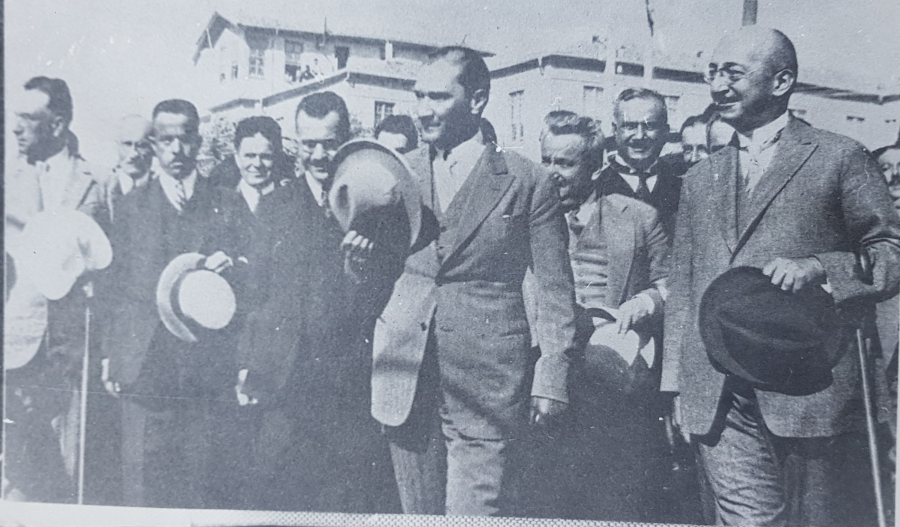 PASPARTULU ATATÜRK FOTOĞRAFI: KASTAMONU DÖNÜŞÜ ANKARA'DA