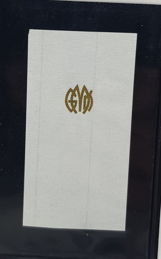 GAZİ MUSTAFA KEMAL (GMK) İNİSİYALLİ ATATÜRK'E ÖZEL SİGARA KAĞIDI