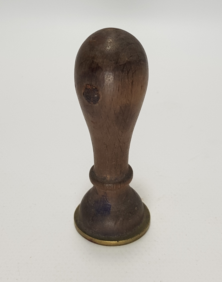 BURSA KESTEL NAHİYESİ NADİR FORMDA MUHTAR MÜHRÜ 