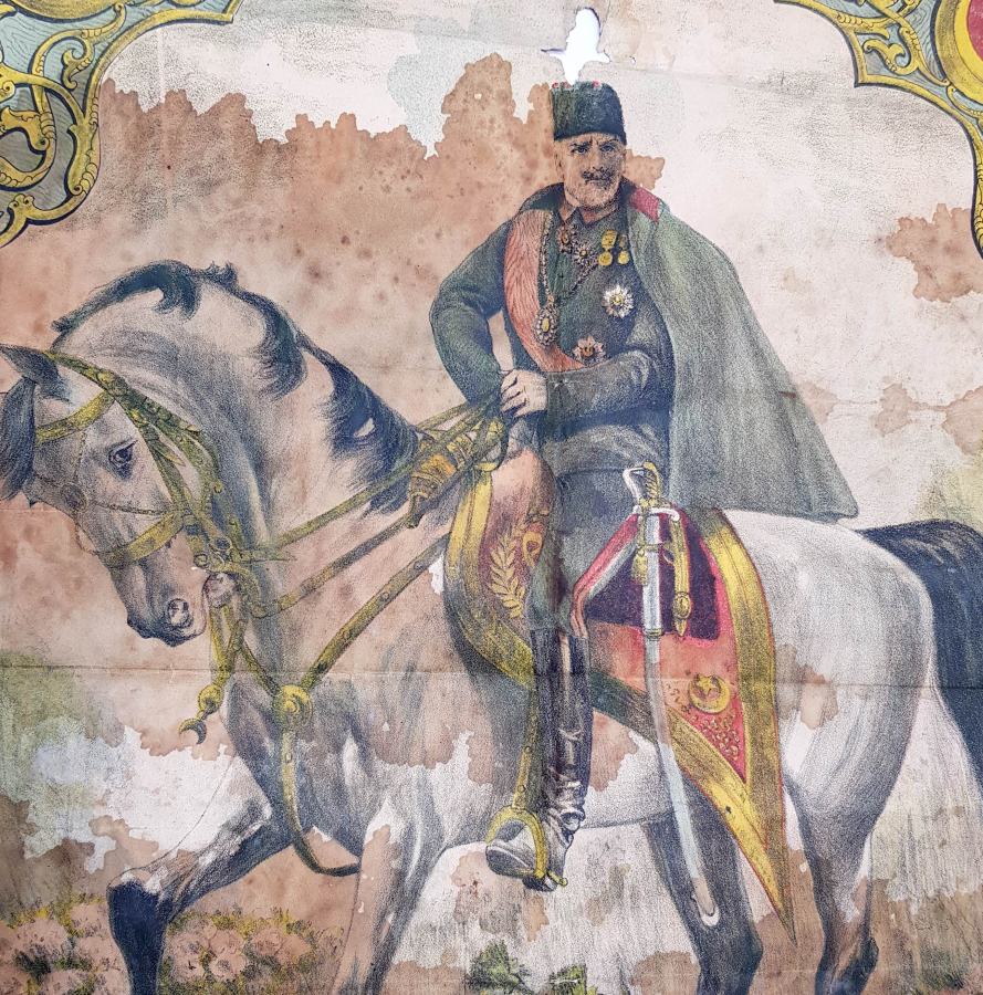 OSMANLICA AFİŞ: CUMHURİYETİN İLK VE SON HALİFESİ ABDÜLMECİD EFENDİ HAZRETLERİ 