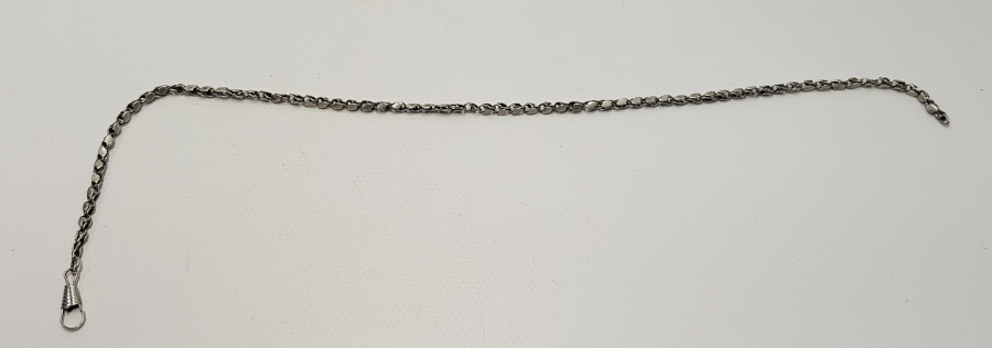 OSMANLI DÖNEMİ GÜMÜŞ CEP SAATİ KÖSTEĞİ ZİNCİRİ