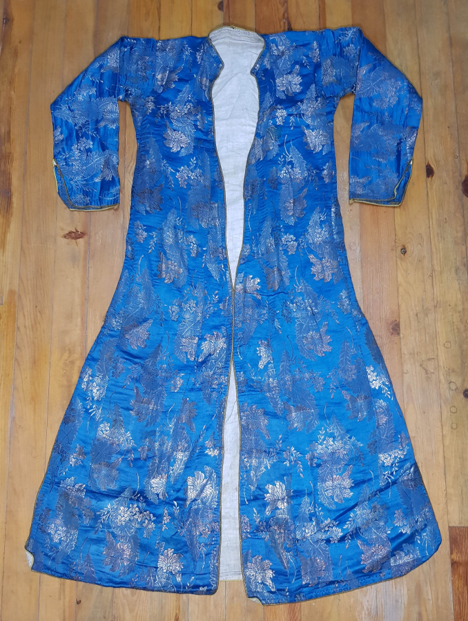 OSMANLI DÖNEMİ ELMASİYE ÜÇ ETEK ELBİSE 