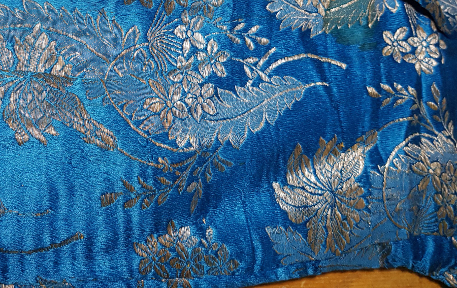 OSMANLI DÖNEMİ ELMASİYE ÜÇ ETEK ELBİSE 