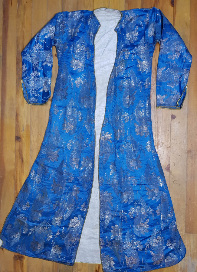 OSMANLI DÖNEMİ ELMASİYE ÜÇ ETEK ELBİSE 