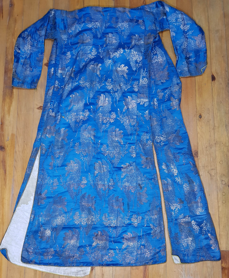 OSMANLI DÖNEMİ ELMASİYE ÜÇ ETEK ELBİSE 