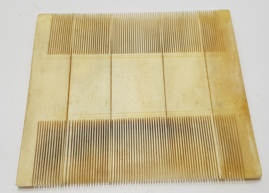 OSMANLI DÖNEMİ FİL DİŞİNDEN MAMUL GELİN TARAĞI