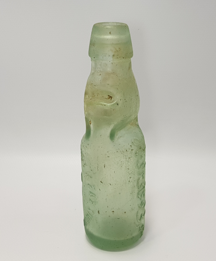 OSMANLICA VE RUMCA YAZILI MİRLİOĞLU GAZOZ ŞİŞESİ - ÇOK NADİR 