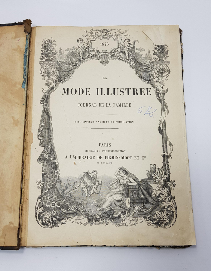 1876 YILI KOMPLE SET: LA MODE ILLUSTREE DERGİLERİ