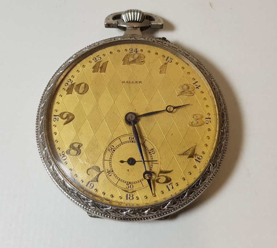 1920'LERDEN HALLER MARKA CEP SAATİ 