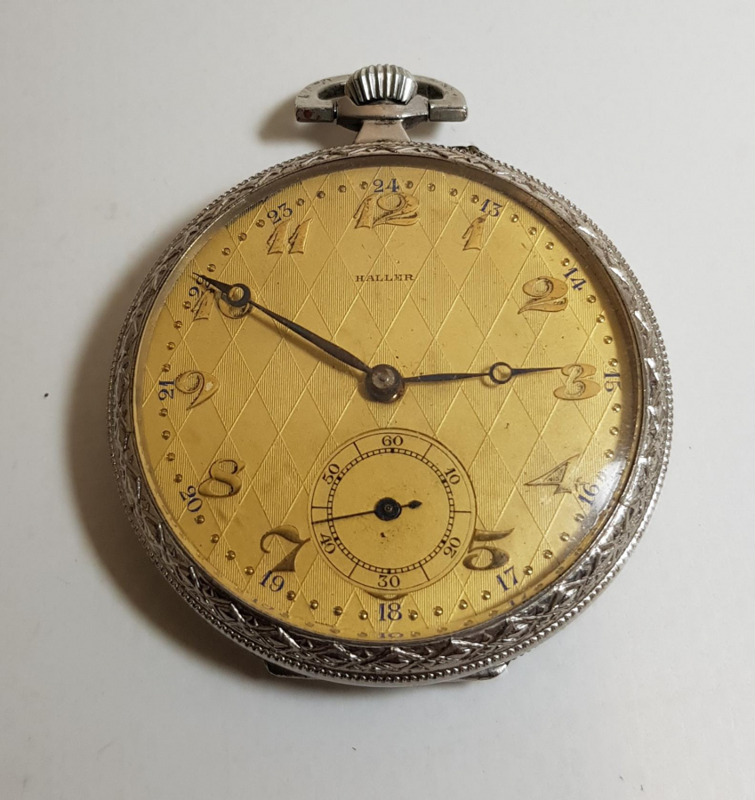 1920'LERDEN HALLER MARKA CEP SAATİ 