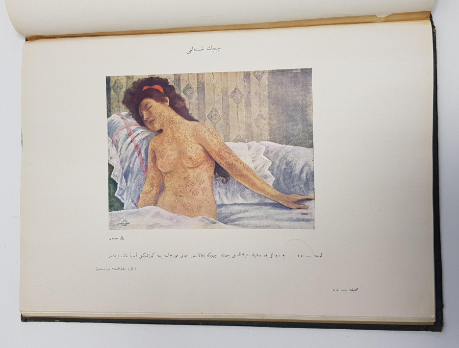 1926 YILI OSMANLICA SIHHİ MÜZE ATLASI - ÇOK NADİR 