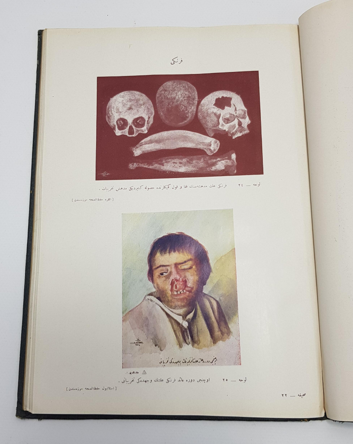 1926 YILI OSMANLICA SIHHİ MÜZE ATLASI - ÇOK NADİR 