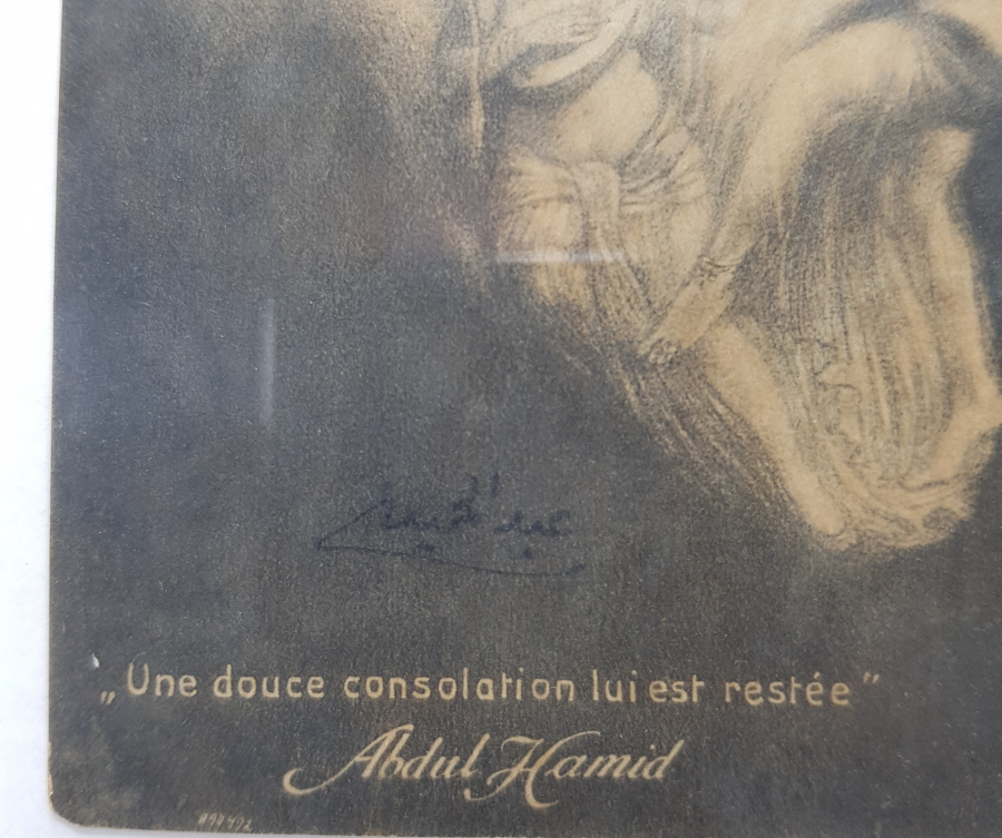 ABDÜLHAMİD HAN PROPAGANDA NADİR KARTPOSTAL