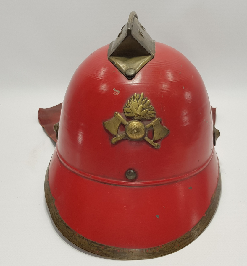 CUMHURİYET İLK DÖNEM İTFAİYECİ ŞAPKASI 