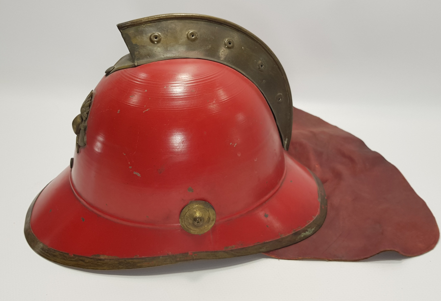 CUMHURİYET İLK DÖNEM İTFAİYECİ ŞAPKASI 