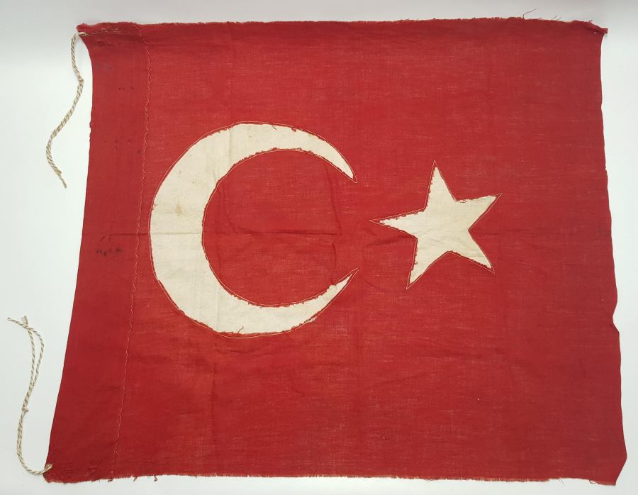 KURTULUŞ SAVAŞI DÖNEMİ EL DİKME BAYRAK 