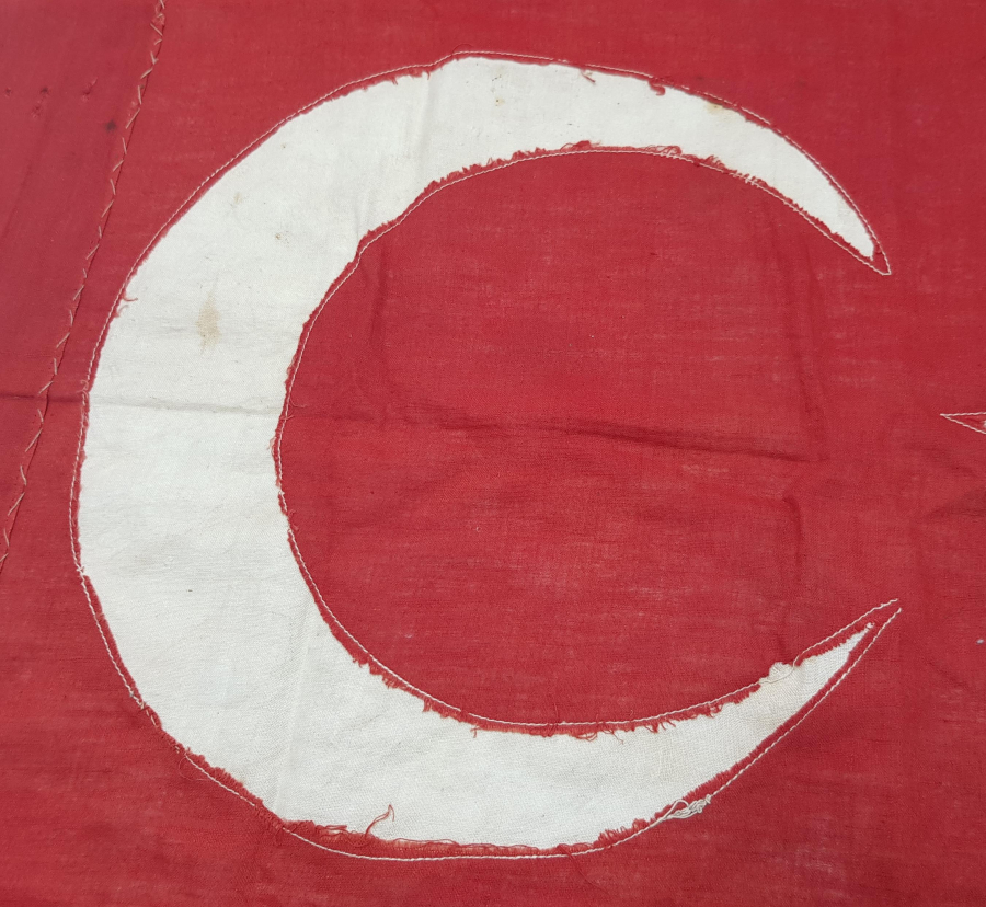 KURTULUŞ SAVAŞI DÖNEMİ EL DİKME BAYRAK 