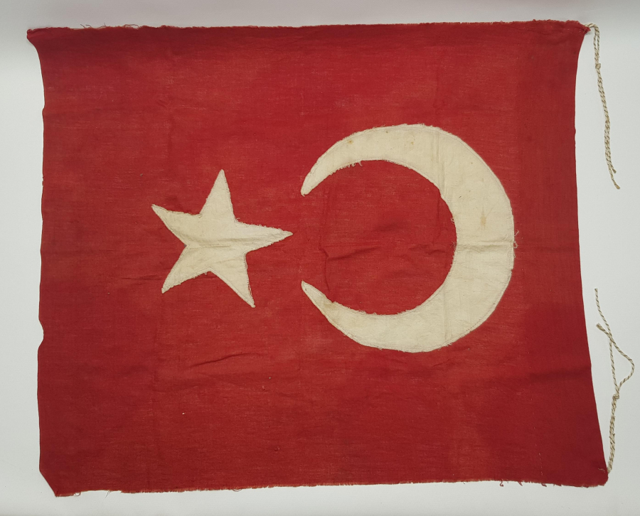 KURTULUŞ SAVAŞI DÖNEMİ EL DİKME BAYRAK 