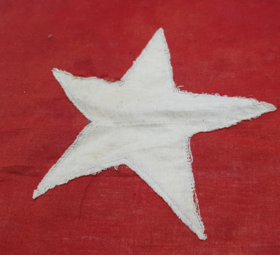 KURTULUŞ SAVAŞI DÖNEMİ EL DİKME BAYRAK 