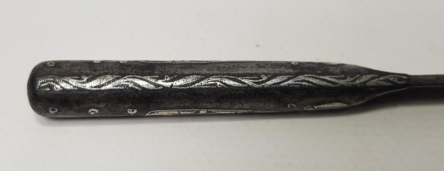 OSMANLI DÖNEMİ AFYON İŞİ KOFGARİ GÜMÜŞ ÇAKMA HANÇER 