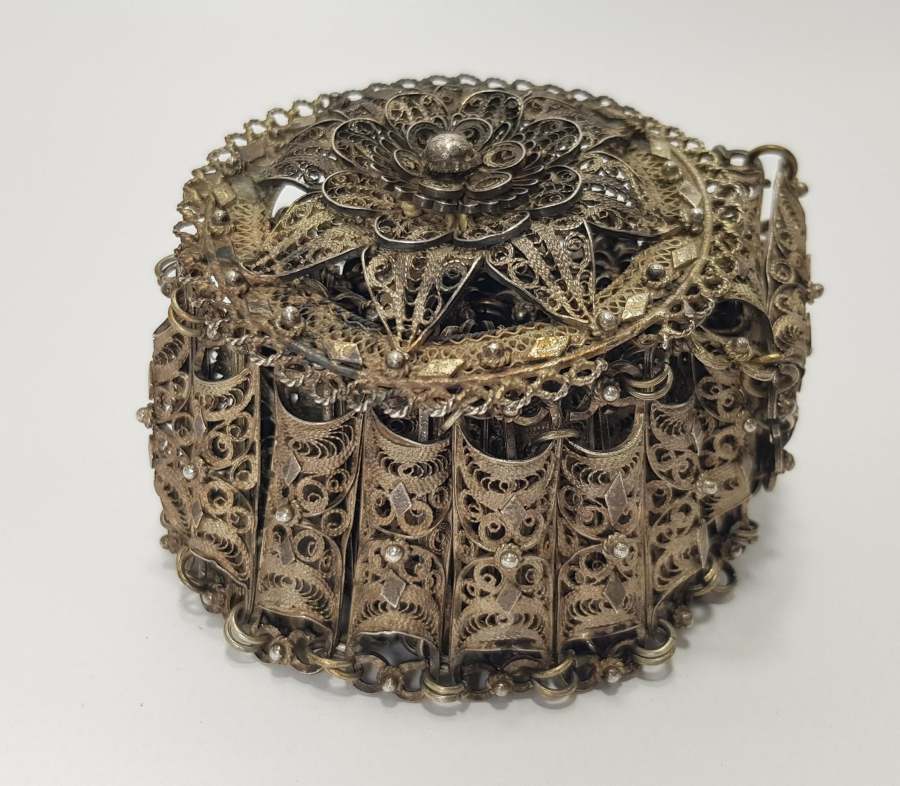 OSMANLI DÖNEMİ BURSA FİŞEKLİSİ GÜMÜŞ KEMER