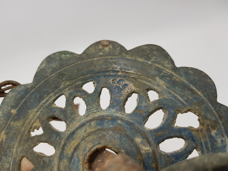 OSMANLI DÖNEMİ DAMGALI KAPI AYNASI