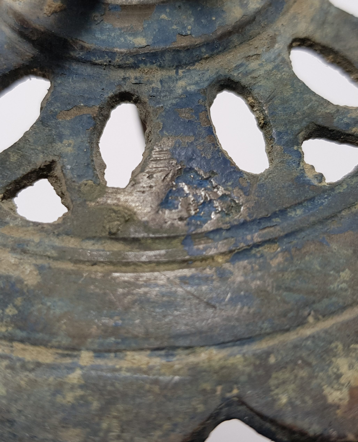 OSMANLI DÖNEMİ DAMGALI KAPI AYNASI