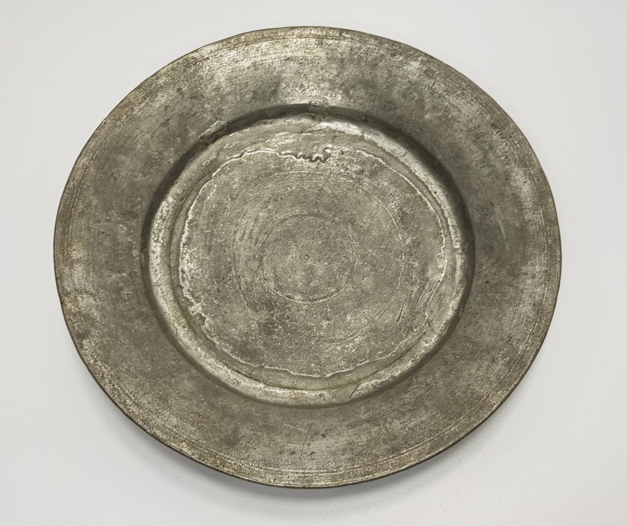 OSMANLI DÖNEMİ ERMENİCE YAZILI BAKIR TABAK