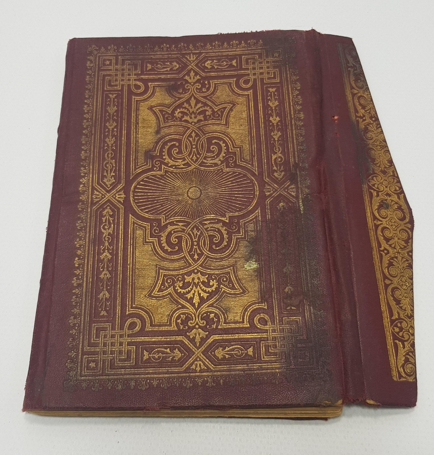 OSMANLI DÖNEMİ KABE VE MESCİDİ NEBEVİ GÖRSELLİ BOL TEZHİPLİ BASKI DELAİL-ÜL HAYRAT