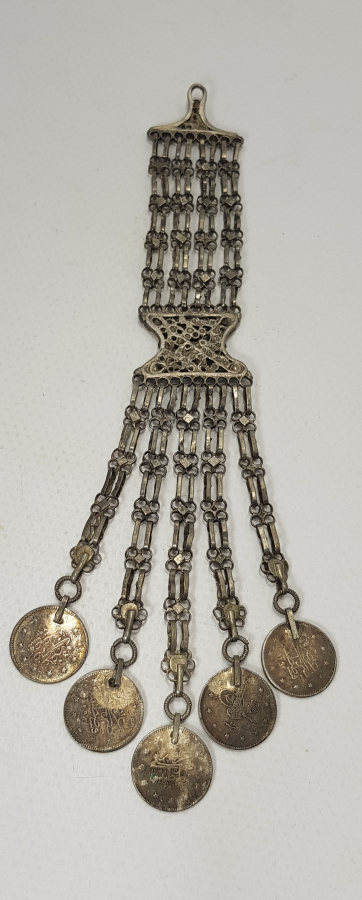 OSMANLI DÖNEMİ GÜMÜŞ CEP SAATİ KÖSTEĞİ SALLAMASI