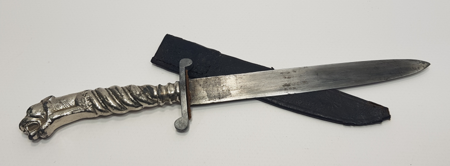 OSMANLICA CAN KARDAŞ YAZILI NADİR FORMDA MEÇ