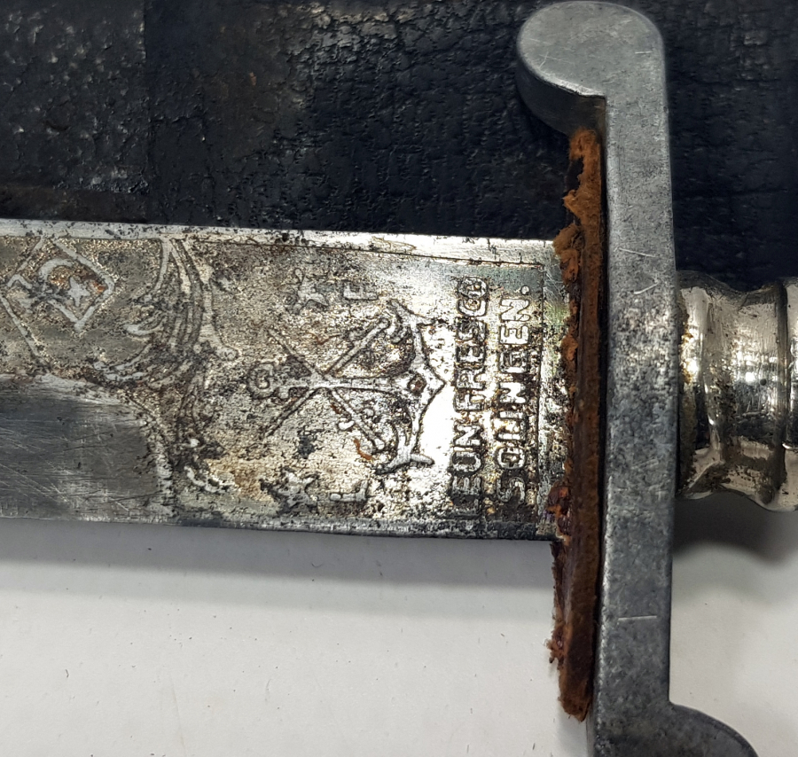 OSMANLICA CAN KARDAŞ YAZILI NADİR FORMDA MEÇ