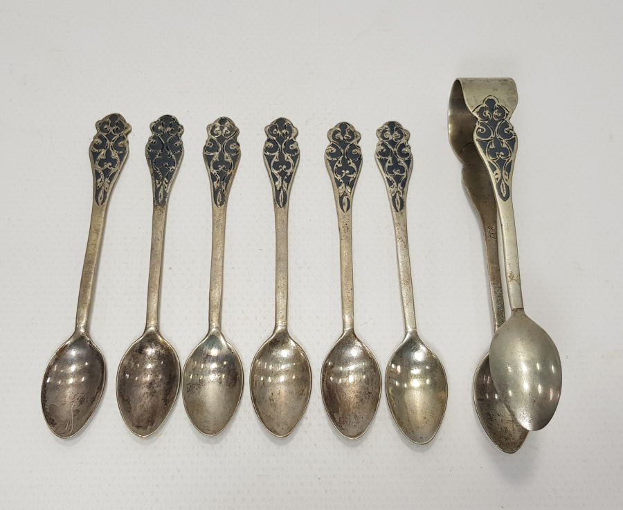 SAVATLI GÜMÜŞ ÇAY TAKIMI