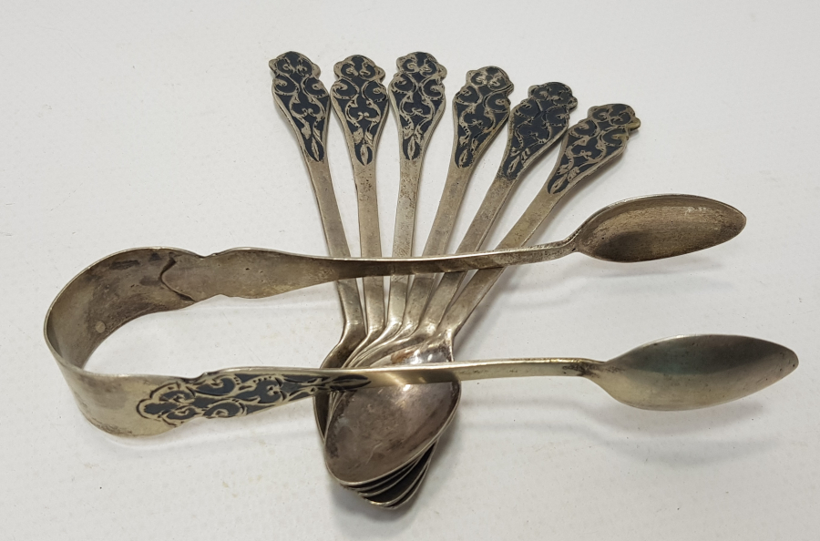 SAVATLI GÜMÜŞ ÇAY TAKIMI