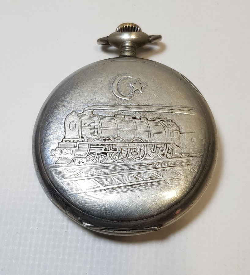 T.C.D. DEMİRYOLU SINGER MARKA CEP SAATİ