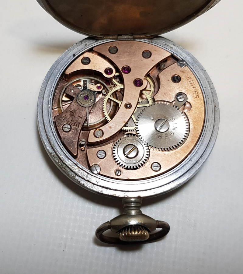 T.C.D. DEMİRYOLU SINGER MARKA CEP SAATİ