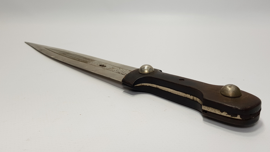 OSMANLICA ERZİNCAN YADİGARI YAZILI ÇİL KONDÜSYONDA KAMA