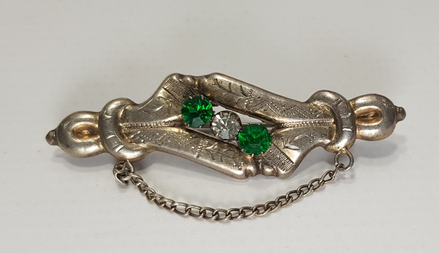 KALEM İŞÇİLİKLİ FRANSIZ BROŞ