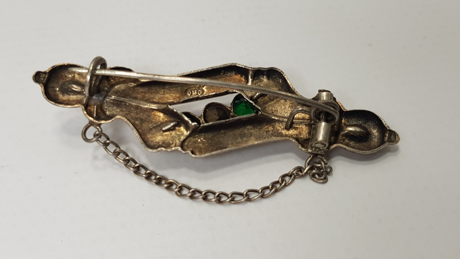 KALEM İŞÇİLİKLİ FRANSIZ BROŞ