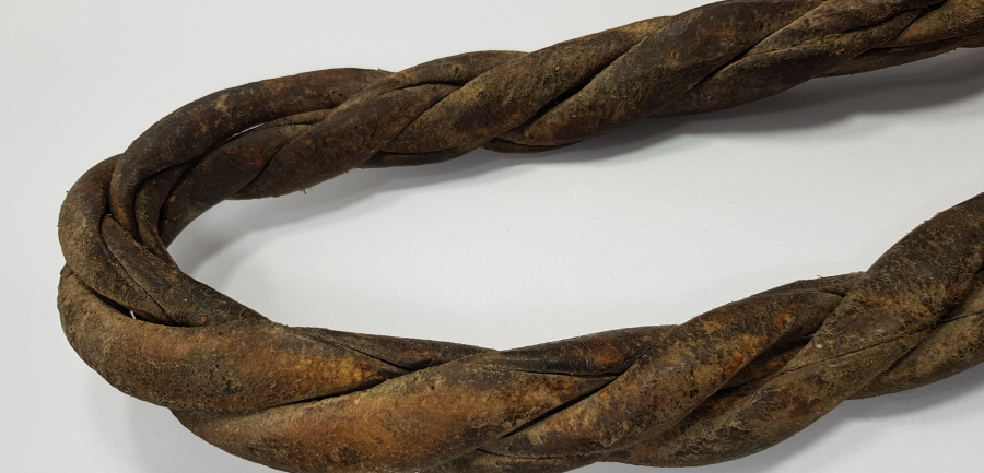 OSMANLI DÖNEMİ ÇOK NADİR DERİ HAMAL İPİ